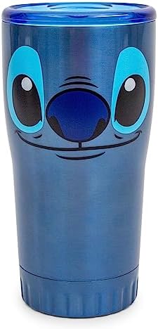 Silver Buffalo Lilo and Stitch Stainless Steel Travel Mug 20 oz