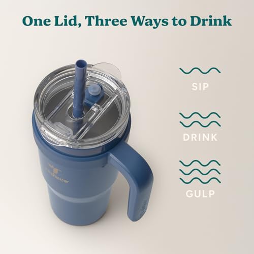 Reduce 24 Oz Stainless Steel Tumbler with Handle