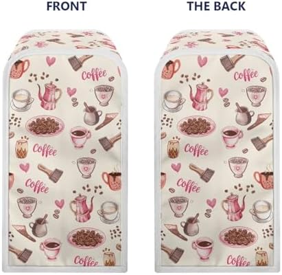Goronwyfloyd Coffee Can Opener Cover with Pink Heart Design 1