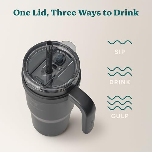 Reduce 24oz Compact Stainless Steel Tumbler with Handle