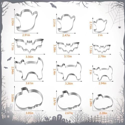 Halloween Cookie Cutters Set
