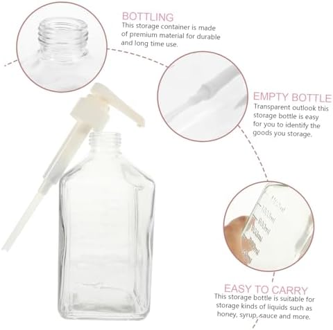 KICHOUSE Condiment Squeeze Bottle - Compact Durable
