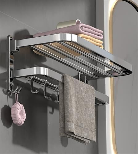 Stainless Steel Towel Holder Wall-Mounted 304 Towel Rack