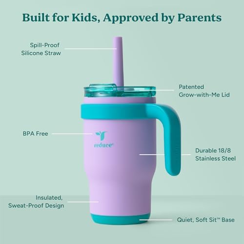Reduce 14 Oz Kids Tumbler Spill-Proof BPA-Free