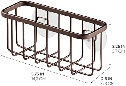 InterDesign Gia Sink Suction Holder for Kitchen Bathroom Use