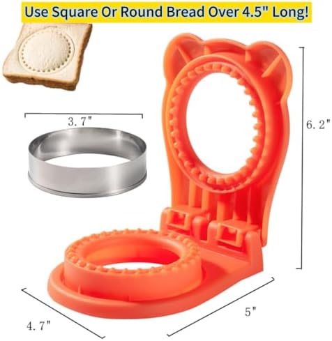 Uncrustable Sandwich Maker 37-inch Circle Shape