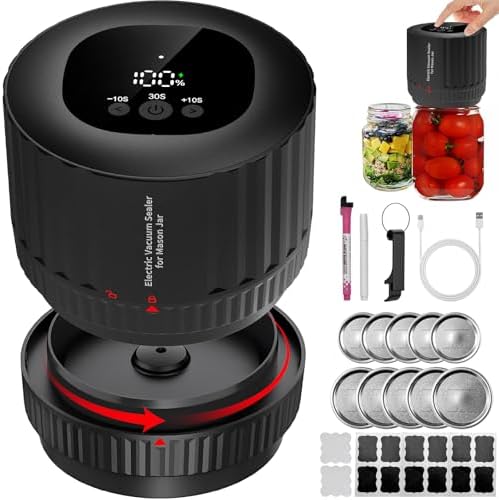 Wizcave Mason Jar Vacuum Sealer Kit 1