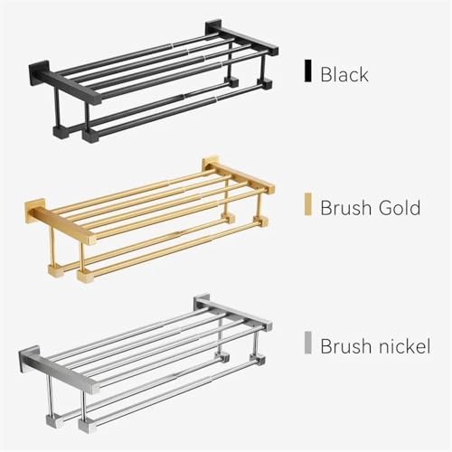 Wall-Mounted Stainless Steel Towel Holder