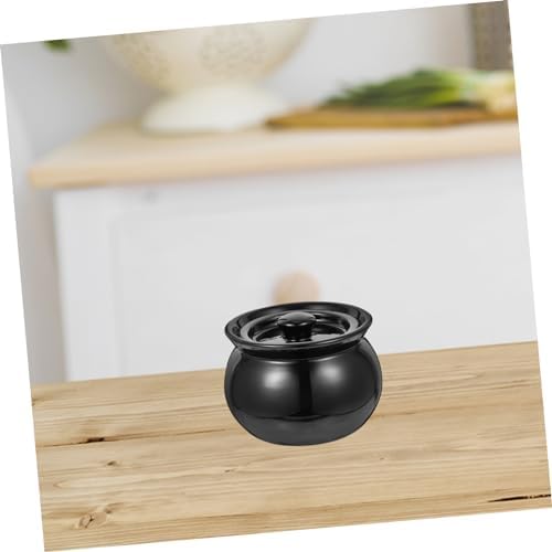 Crock Pot with Lids Clay Soup Bowl for Home Cooking