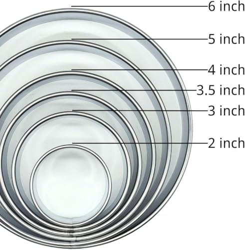 Versatile Round Cookie Cutter Set for Perfect Treats