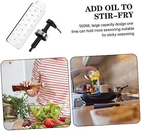 VINTORKY 500ML Ketchup Salad Dressing Squeeze Bottle