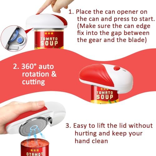 AQUOX Electric Can Opener for Seniors