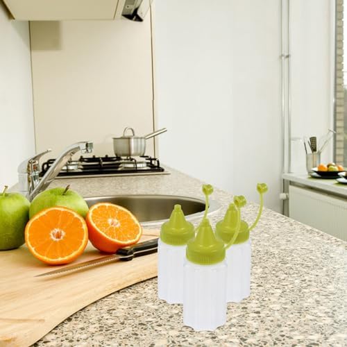 Alipis 4 Pcs Mini Squeeze Bottles