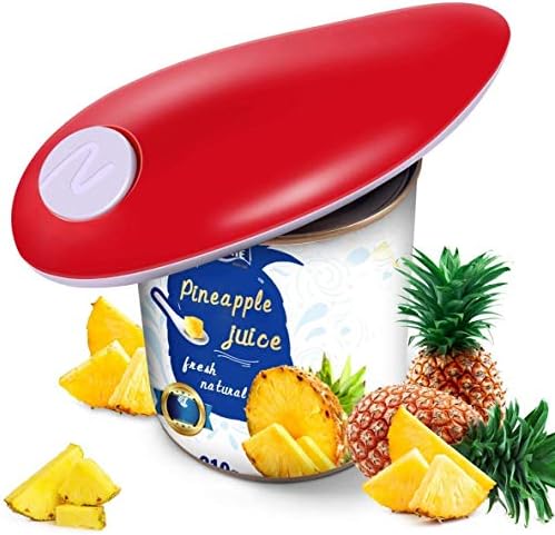 AUBNICO Sharpless Electric Can Opener Smooth Edge No Sharp Cut