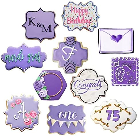 Plaques Frames Tiles Cookie Cutters 11 Pc Set 1