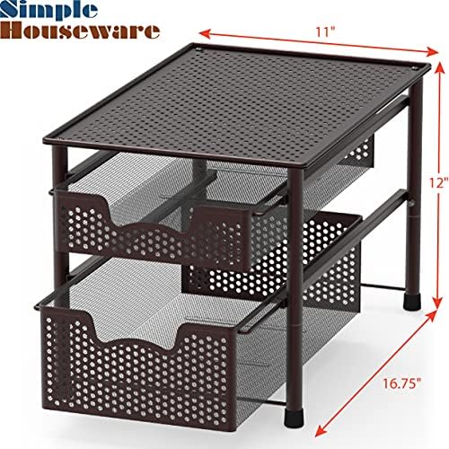 Compact Stackable Kitchen Organizer