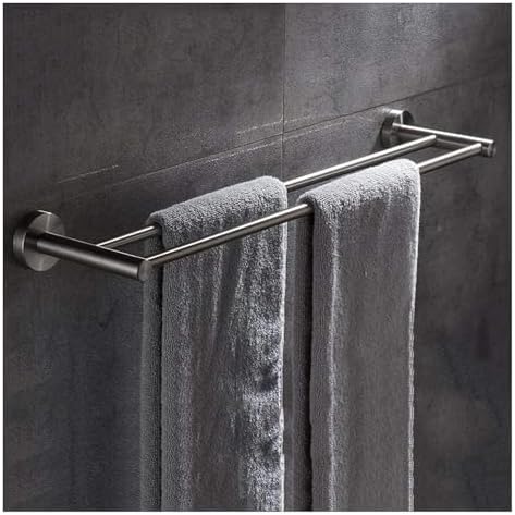 Sturdy Stylish Towel Rail - 304 Stainless Steel Towel Holder for Bathrooms kitchens More