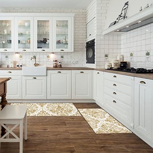 Libaoge Kitchen Mat Rug Set 2 Piece