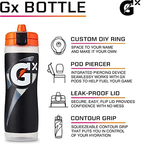 Gatorade Insulated Squeeze Bottles Gx Pods Bundle Stay Refreshed on the Go