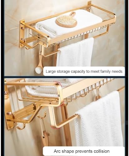 ANNBK Silver Towel Rack