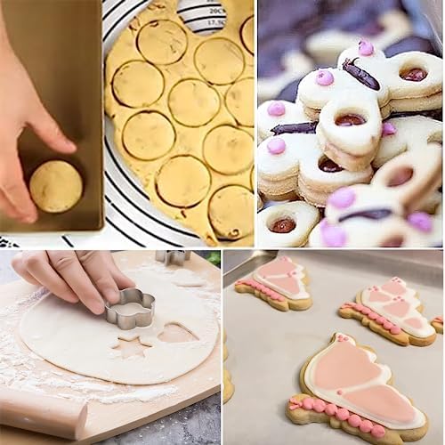 Cute Butterfly Cookie Cutters 5Pcs - Baking Party Supplies