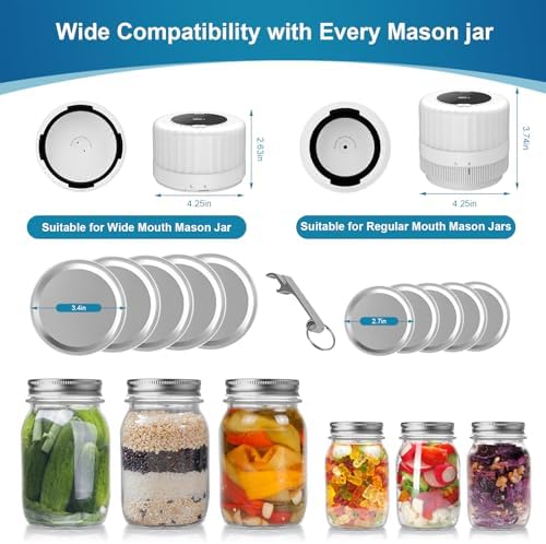 Electric-Mason-Jar-Vacuum-Sealer Kit