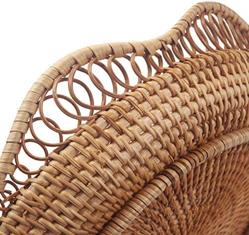 Rattan Fruit Basket for Bread and Snack Serving Display