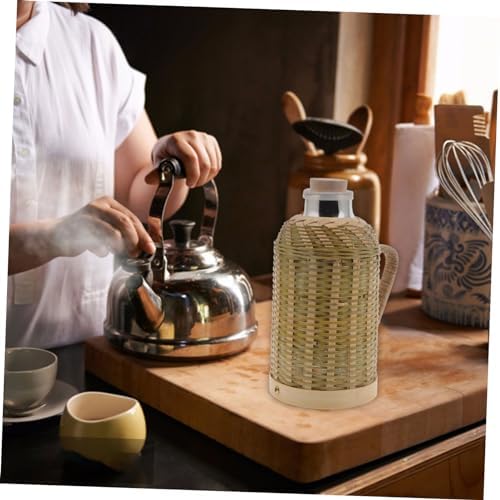 Mucklily Insulated Bamboo Kettle - Eco-Friendly Thermal