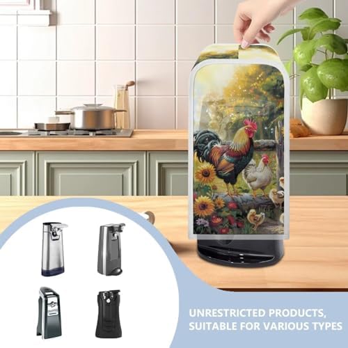 Fishoutleap Electric Can Opener Dust Cover for Kitchen