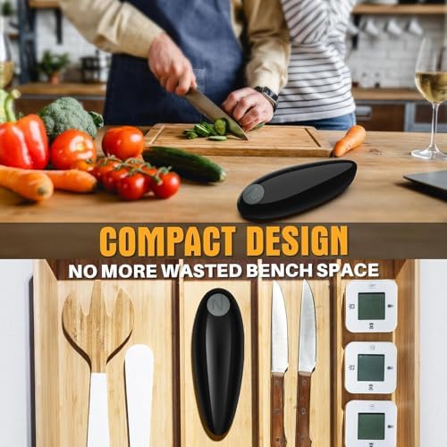 Electric Can Opener with One-Touch Operation for Seniors