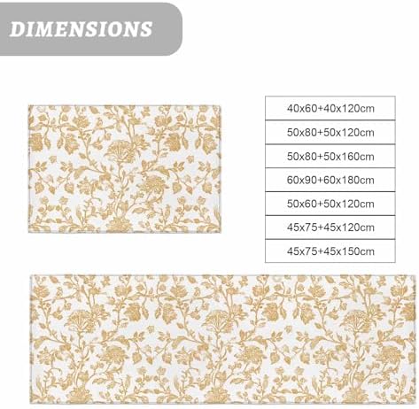 French Country Retro Kitchen Mat Set