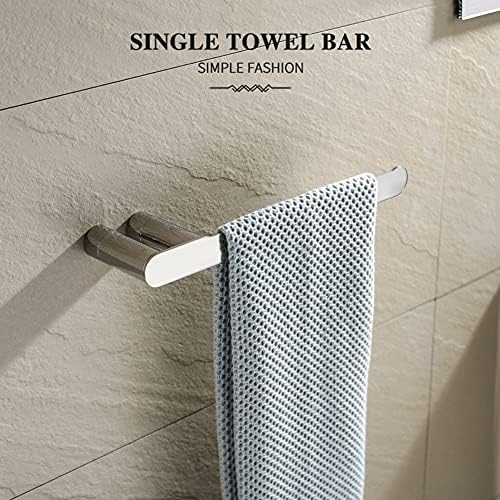 Stainless Steel Towel Rail Single-Hand Polished Design