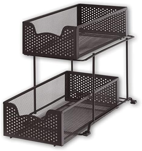 Efficient Storage Solution for Organizing Your Kitchen or Bathroom
