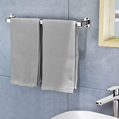 Sturdy Wall-Mounted Stainless Steel Towel Rail 40-120cm