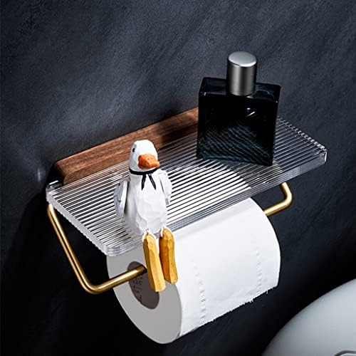 Stylish Walnut Towel Rack for the Bathroom
