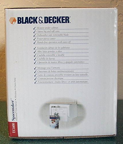 Black Decker EC600 Spacemaker Can Opener