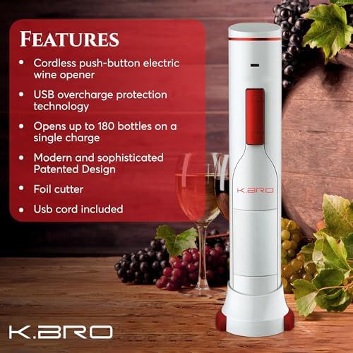 Kbro Rechargeable Wine Opener