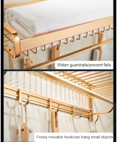 ANNBK Silver Towel Rack