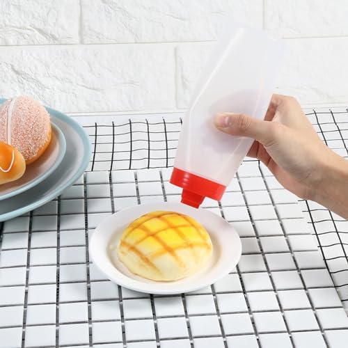 Ergonomic Design to Squeeze - 4 Hole Sauce Bottle