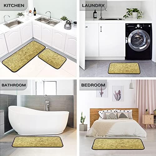 Shinebright Kitchen Rugs 3D sequins non-slip washable versatile for multiple areas