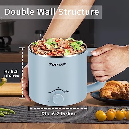 TopWit Multi-Use Electric Hot Pot with 16L Capacity