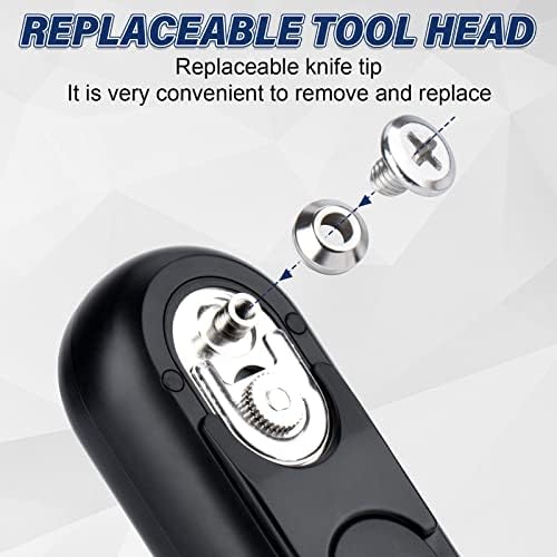Rechargeable Electric Can Opener with Smooth Blade for Seniors and Arthritis