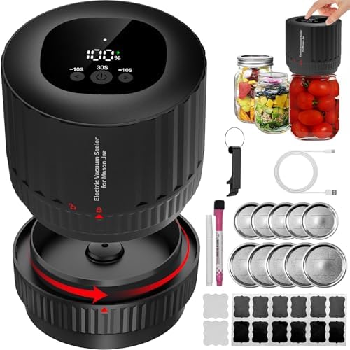 Wizcave Mason Jar Vacuum Sealer Kit 1