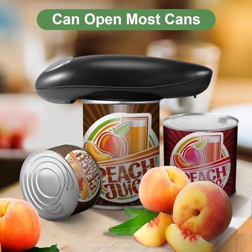 DOGNNAK One Touch Electric Can Opener for Seniors and Kitchen Use