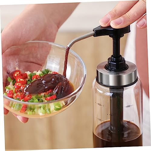 500ml Precision Sauce Pump Dispenser for Home Kitchen Restaurant