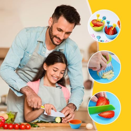 Kids Kitchen Knife Set for Safe Cooking