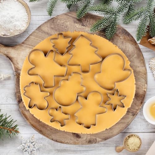 Joyful Christmas Cookies 18 Unique Shapes