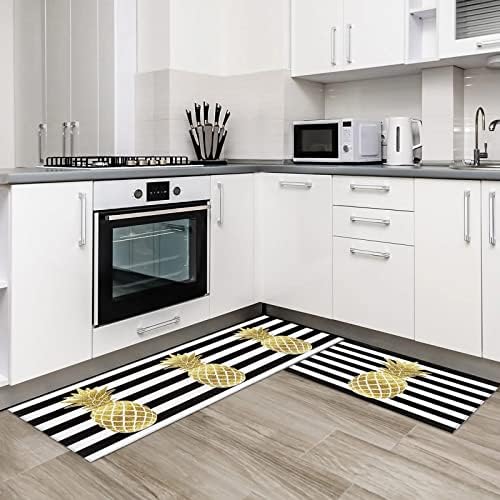 IDOWMAT 2-Piece Connected Rugs Set