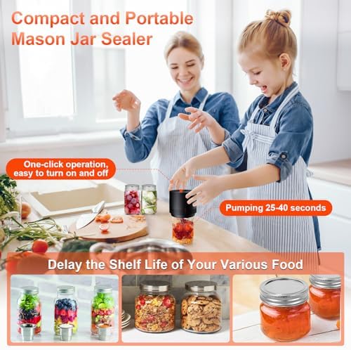 Mason Jar Vacuum Sealer