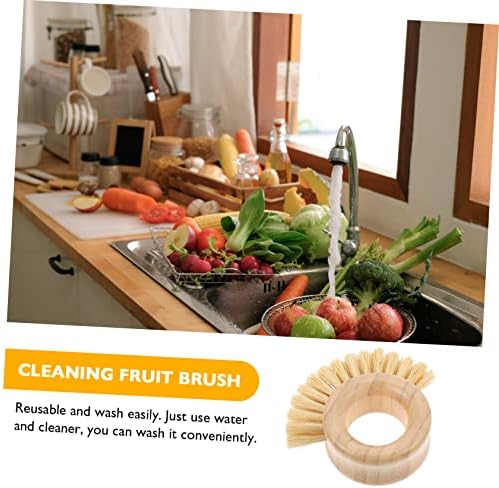 Bamboo Kitchen Cleaning brush for Fruit and Vegetables